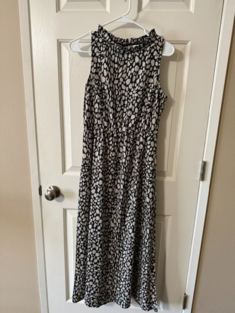 Made with Love❤️ High Neck Maxi Dress, Light and Airy, M
